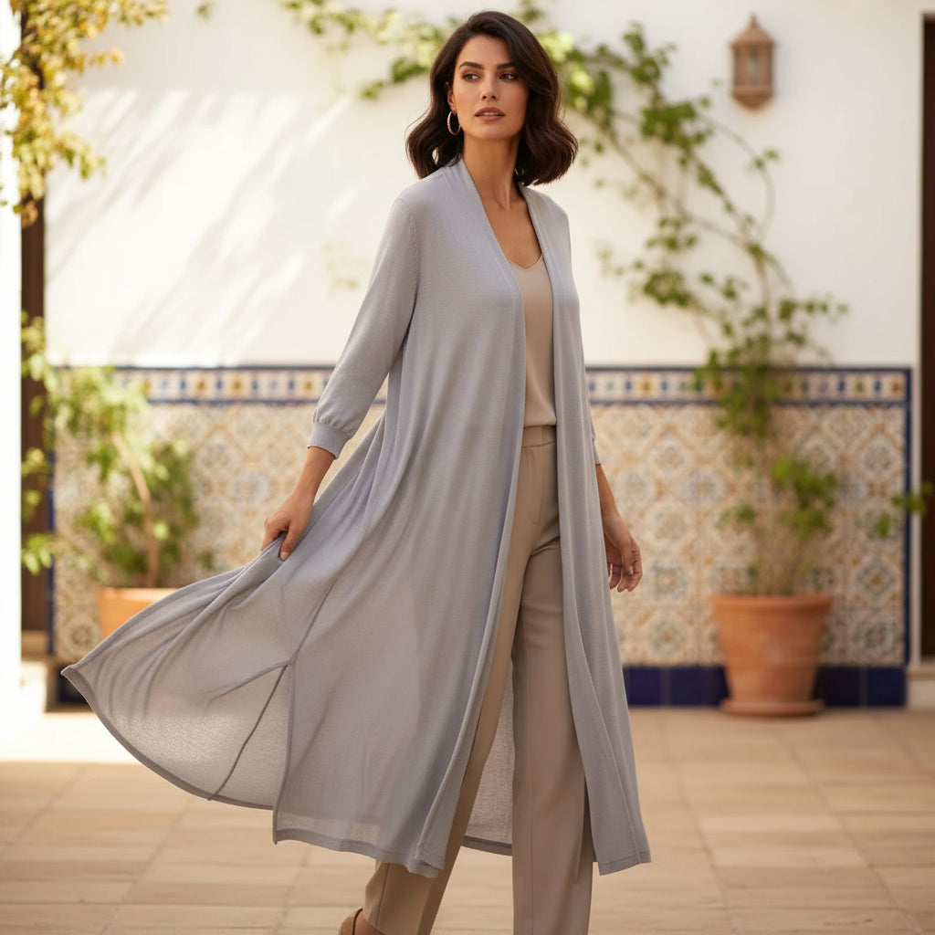 ALBA - Cárdigan de mujer | Tejido ligero, diseño elegante 2