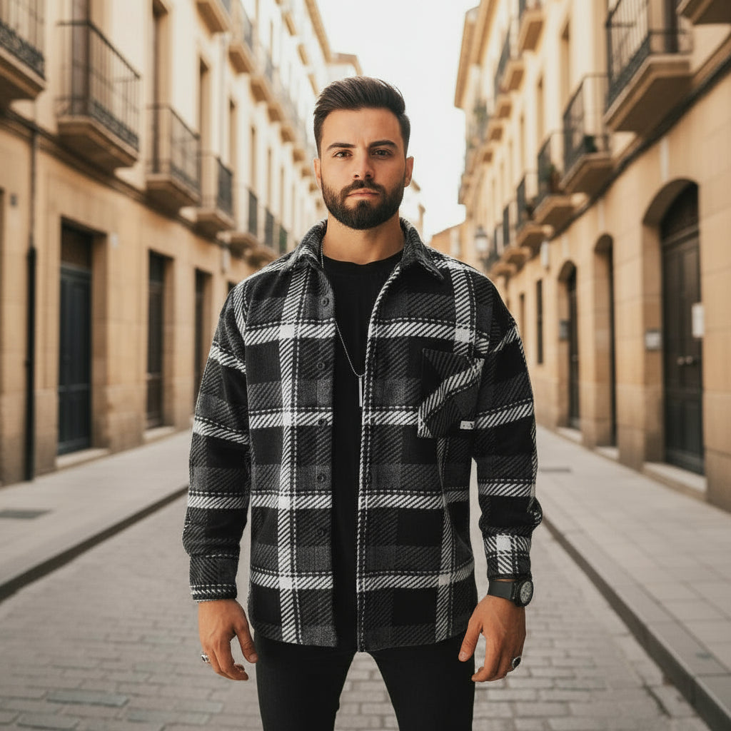 ALBA - Chaleco de hombre | Tejido polar suave, diseño moderno 1