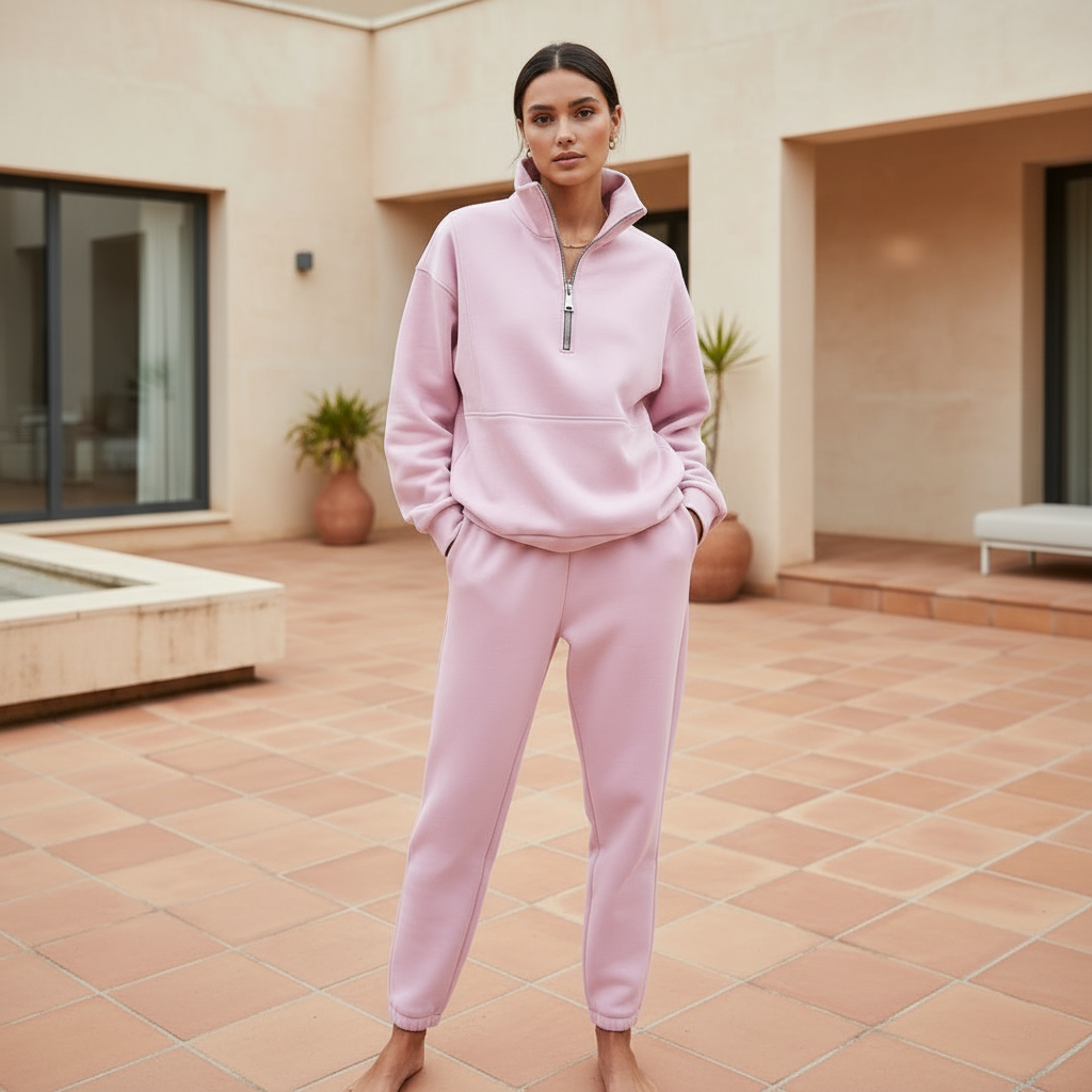 ALBA - Chándal mujer | Tejido suave, diseño versátil, conjunto completo 0
