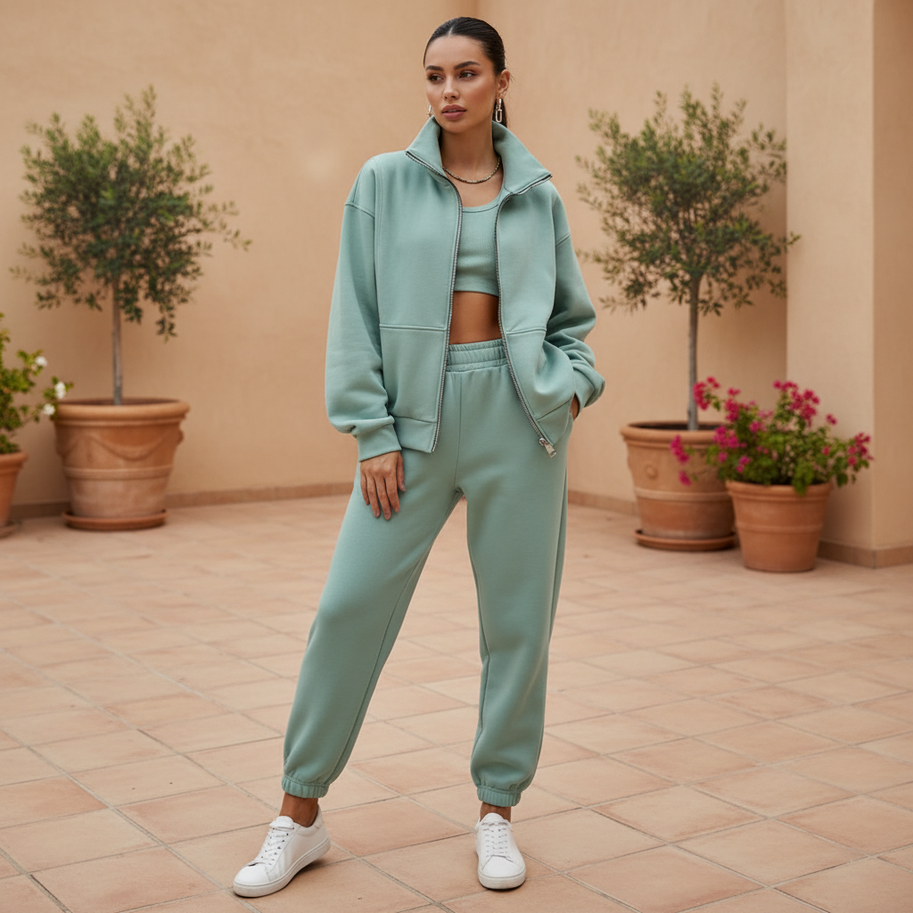 ALBA - Chándal mujer | Tejido suave, diseño versátil, conjunto completo 5