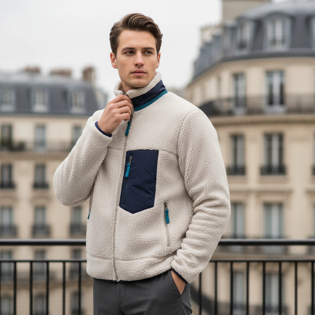 ALBA - Chaqueta Polar Hombre | Forro Polar Grueso, Resistente al Viento 0