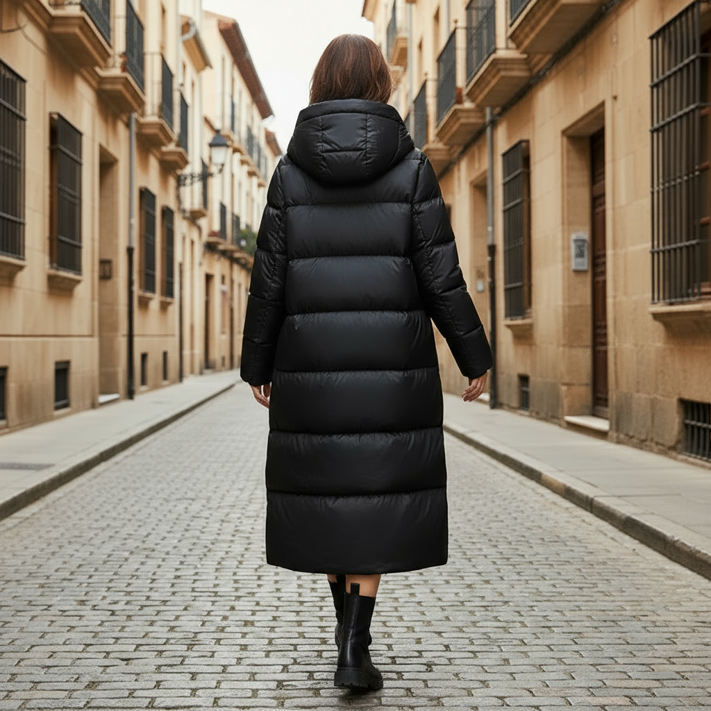 ALBA - Chaqueta acolchada de mujer | Largo, cálida y moderna 1