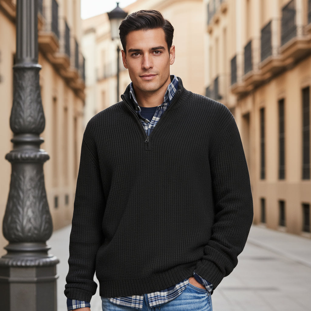 ALBA - Suéter de hombre | Tejido suave, diseño atemporal 1