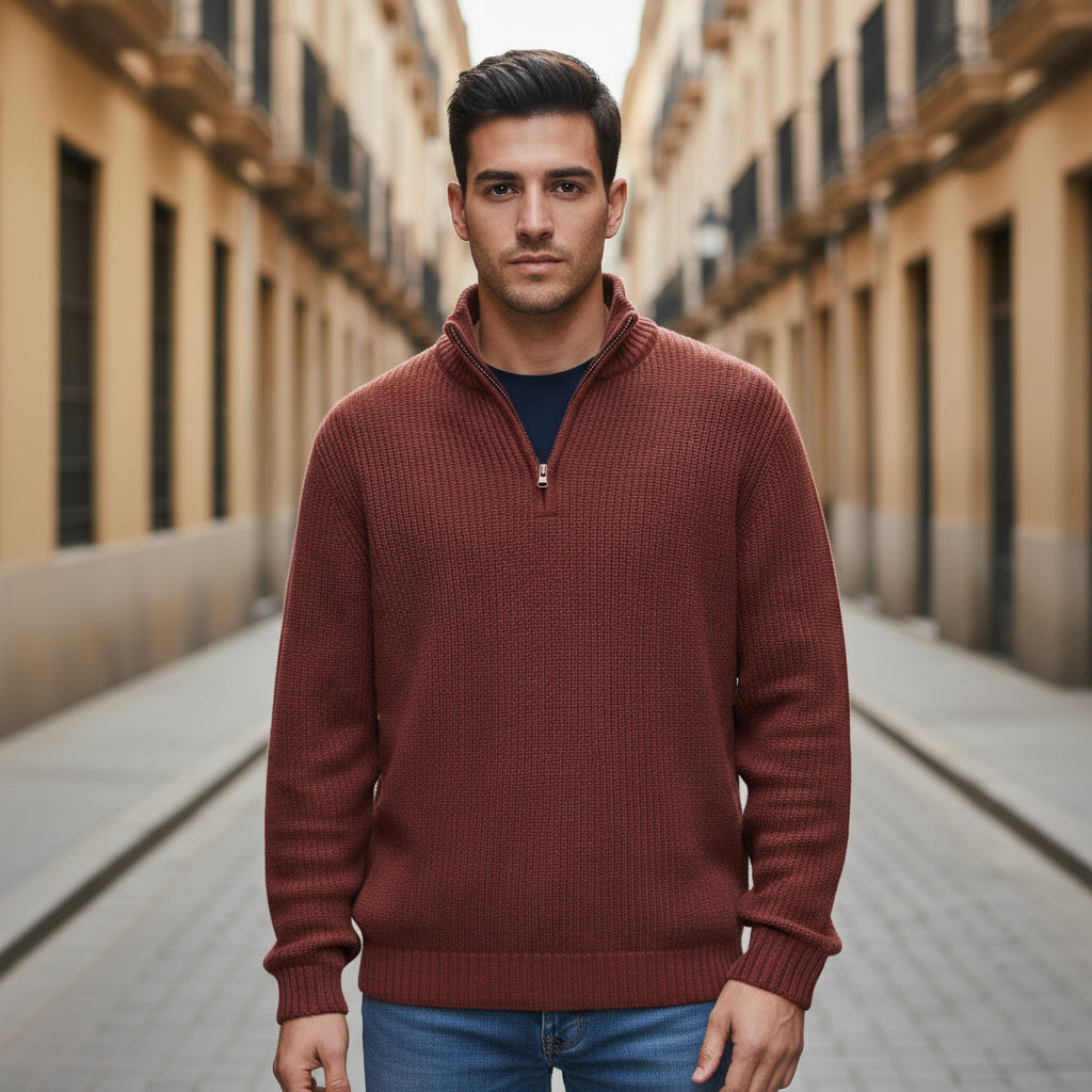 ALBA - Suéter de hombre | Tejido suave, diseño atemporal 5