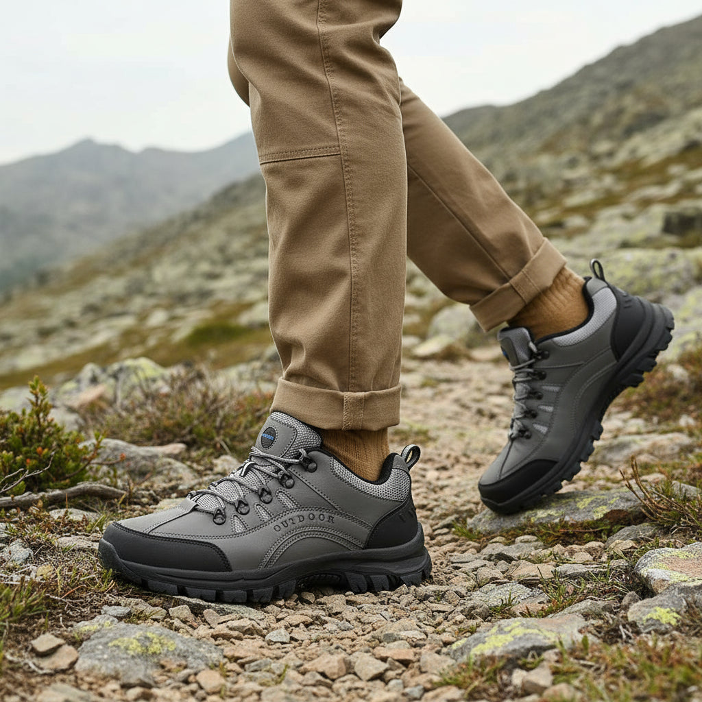 ALBA - Zapatillas de hombre | Acabado impermeable, comodidad ortopédica 1
