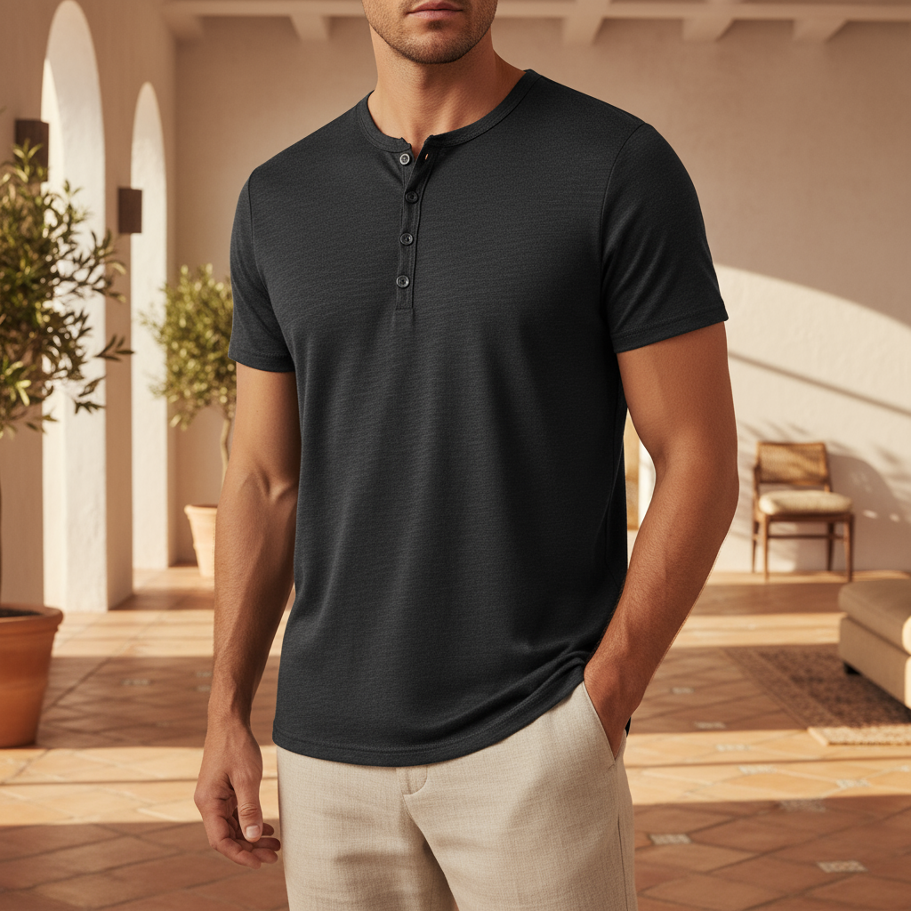 ALBA – Camisas de Hombre | Algodón Suave, Ajuste Regular 1