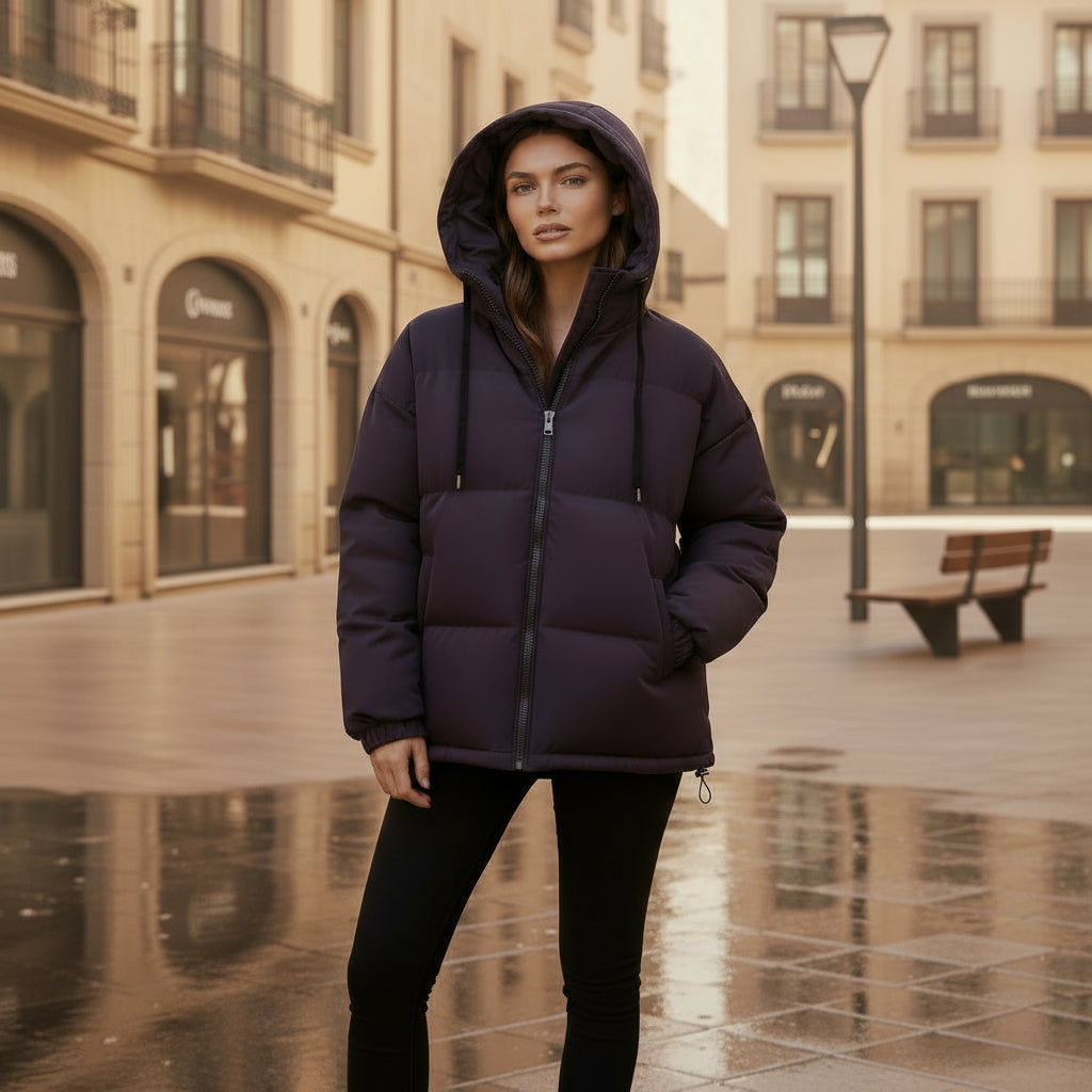 ALBA – Chaqueta de Mujer | Acolchada, Capucha, Diseño Atemporal 2