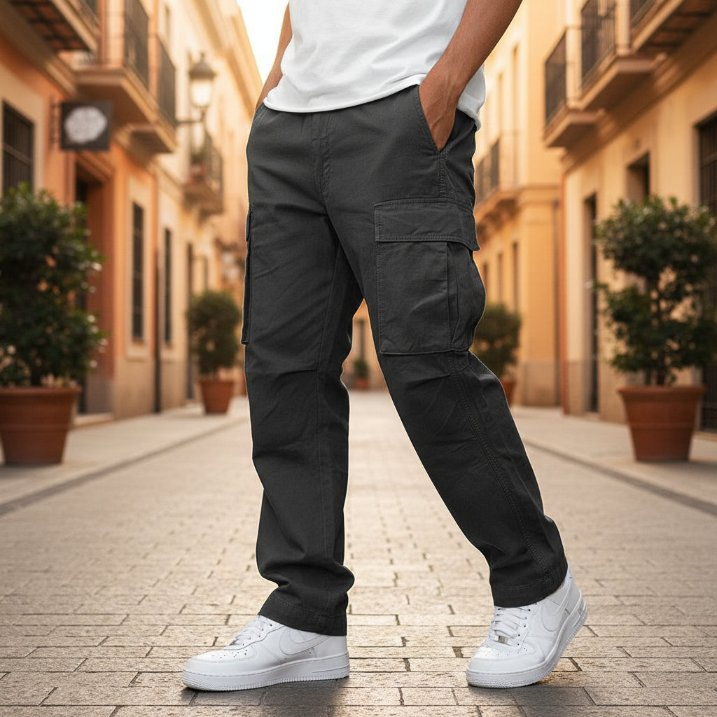 Alba Paloma - Herren Pantalón Cargo | Diseño funcional, Comodidad 0