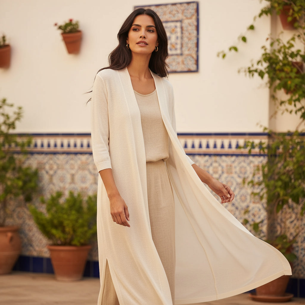 ALBA - Cárdigan de mujer | Tejido ligero, diseño elegante 4