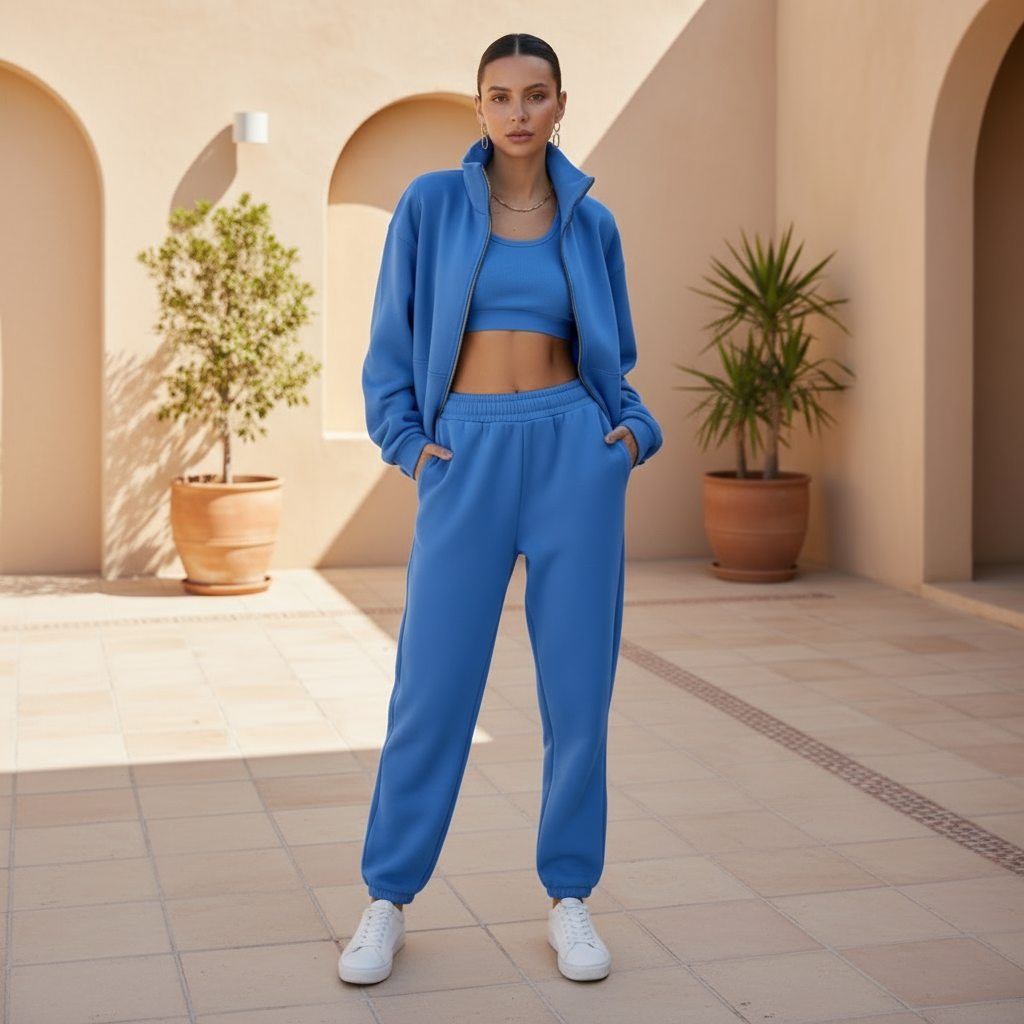 ALBA - Chándal mujer | Tejido suave, diseño versátil, conjunto completo 6