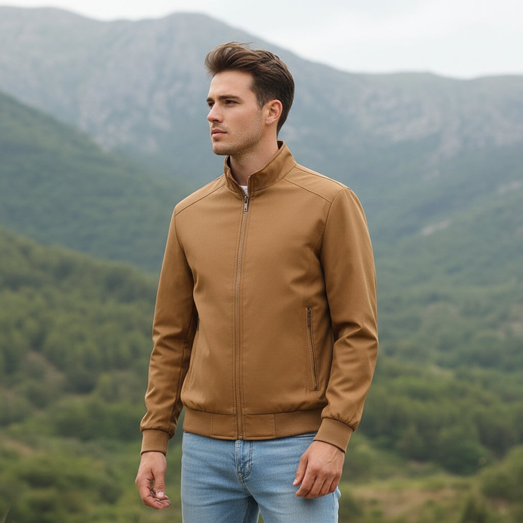 ALBA - Chaqueta de Hombre | Cortavientos Ligera, Ajuste Moderno 8