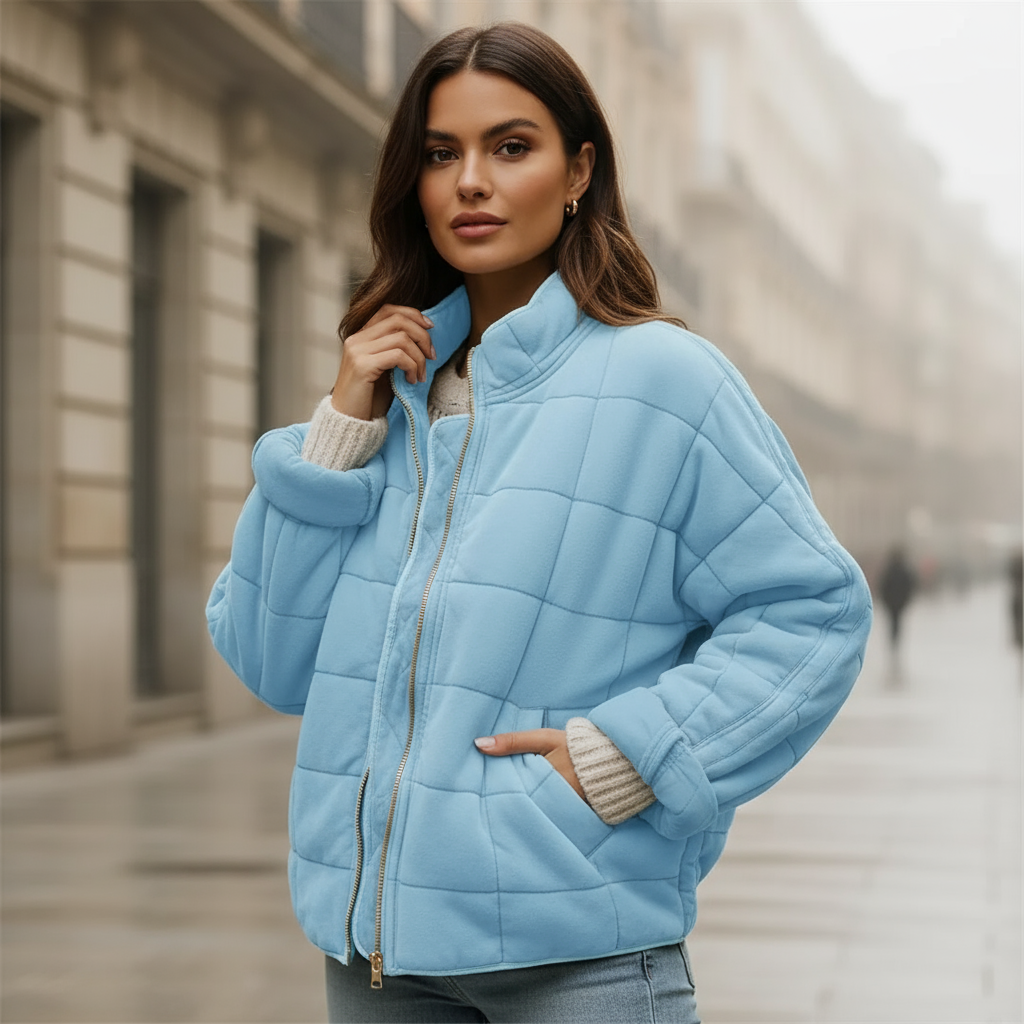 ALBA - Chaqueta de mujer | Poliéster, ajuste extragrande, estilo moderno 5