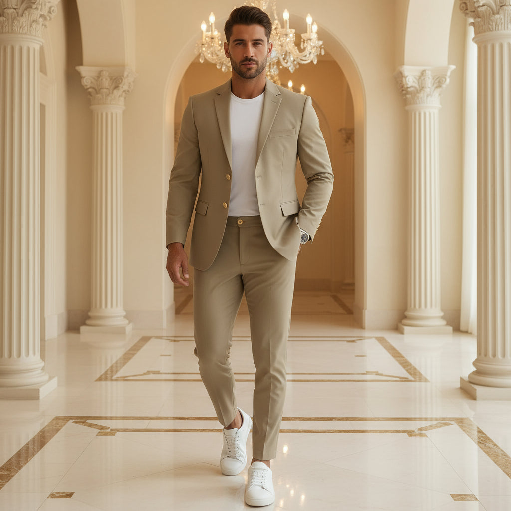 ALBA - Men’s Suit Set | Classic Blazer, Comfortable Fit 6