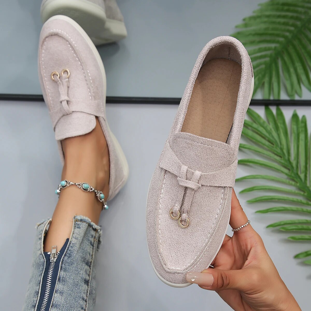 ALBA - Mocasines de mujer | Piel sintética, diseño atemporal y comodidad excepcional 3