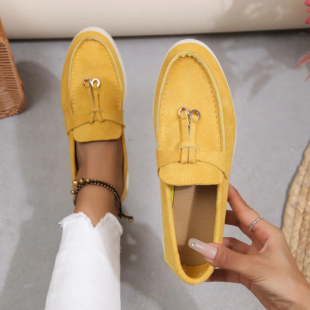 ALBA - Mocasines de mujer | Piel sintética, diseño atemporal y comodidad excepcional 7