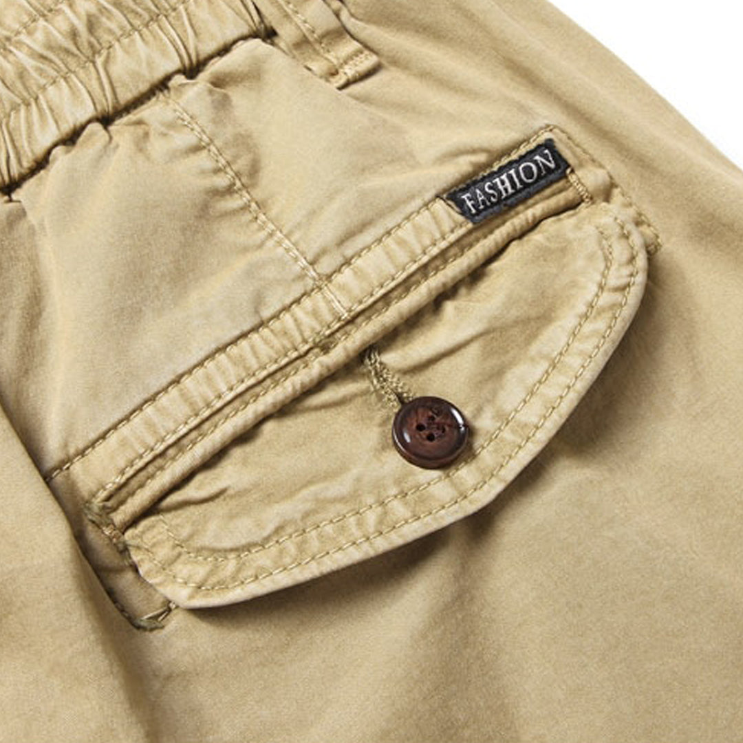 ALBA - Pantalones cargo de hombre | Diseño atemporal, ajuste cómodo, poliéster duradero 2