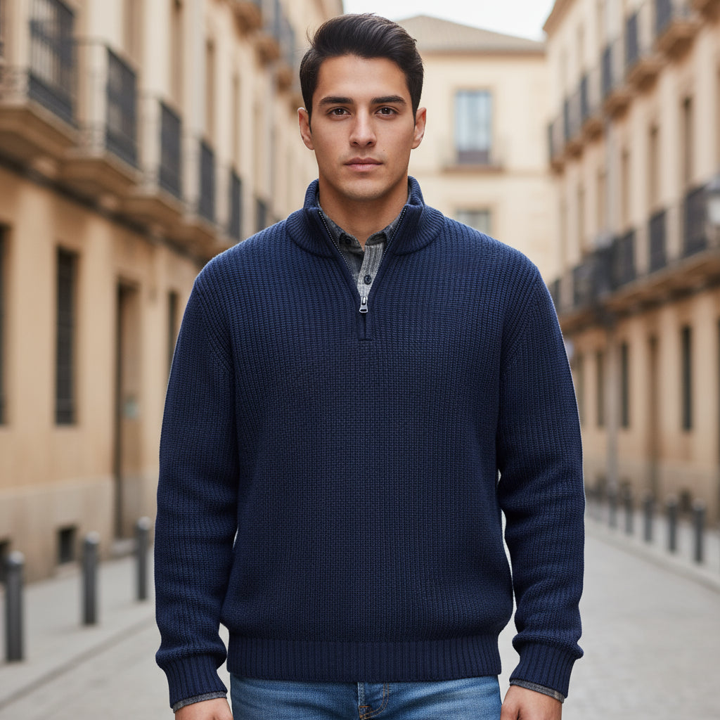 ALBA - Suéter de hombre | Tejido suave, diseño atemporal 4