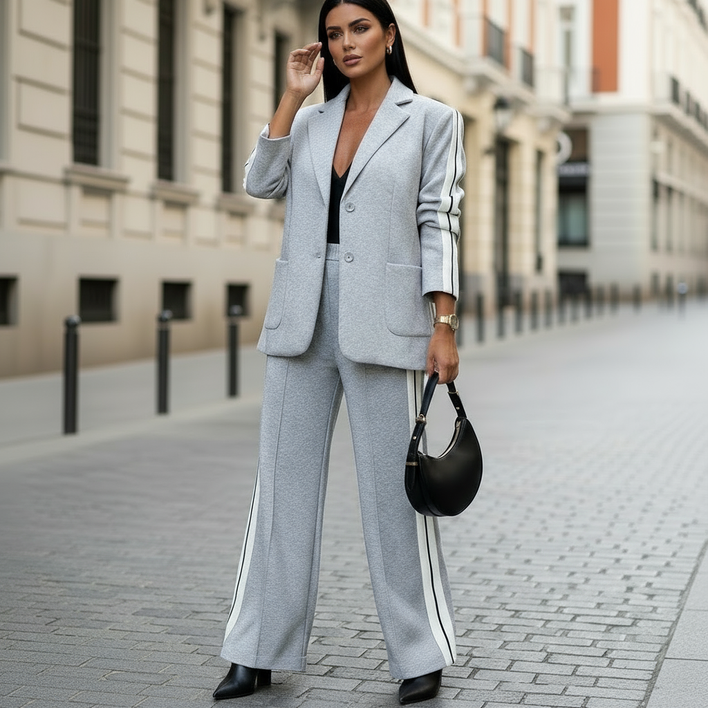 ALBA - Traje de oficina | Mezcla de tela suave, diseño moderno 0