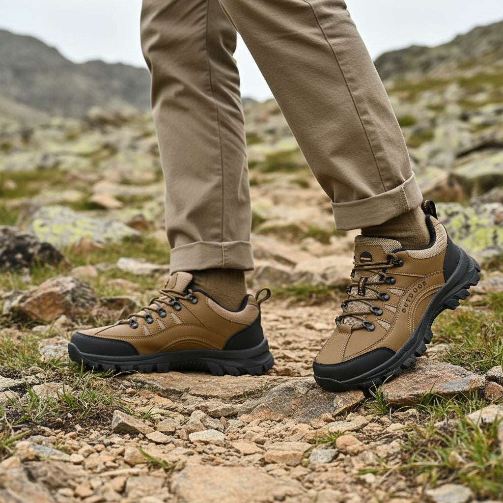 ALBA - Zapatillas de hombre | Acabado impermeable, comodidad ortopédica 4