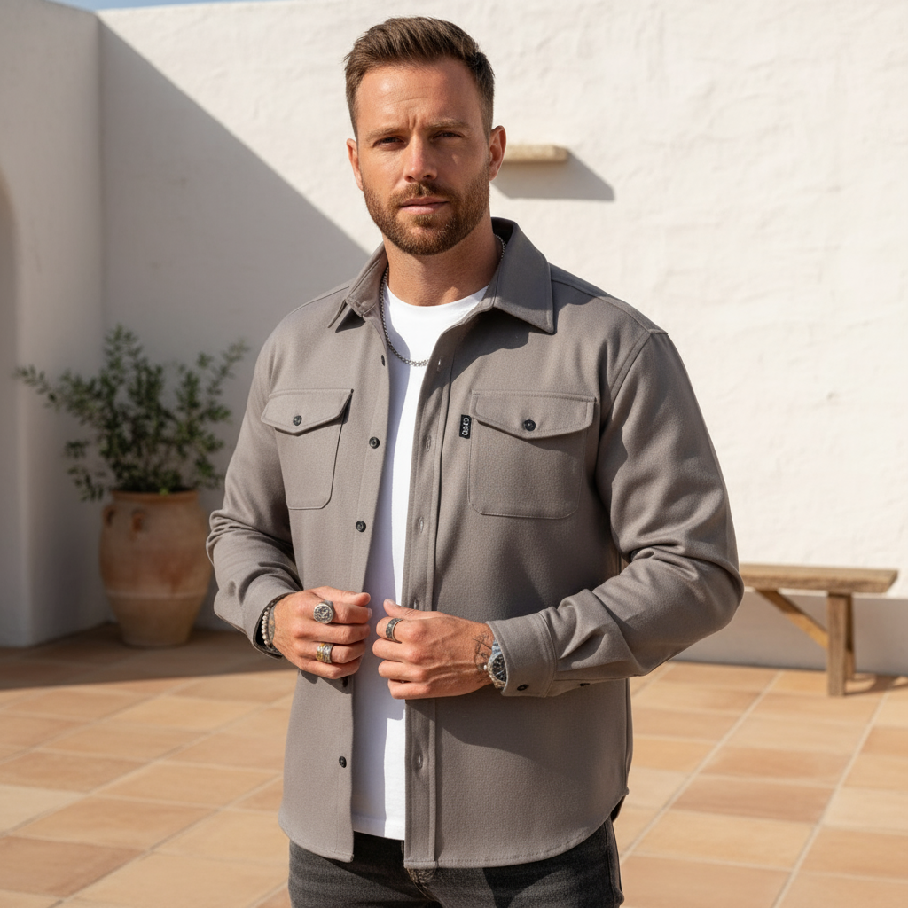 ALBA – Camisa de Hombre | Algodón de Alta Calidad, Ajuste Regular 3