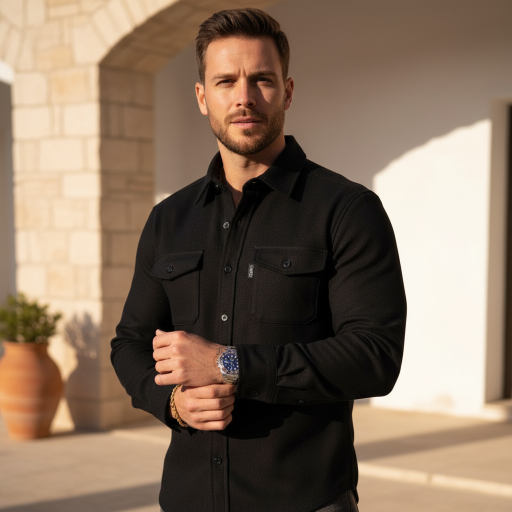 ALBA – Camisa de Hombre | Algodón de Alta Calidad, Ajuste Regular 5