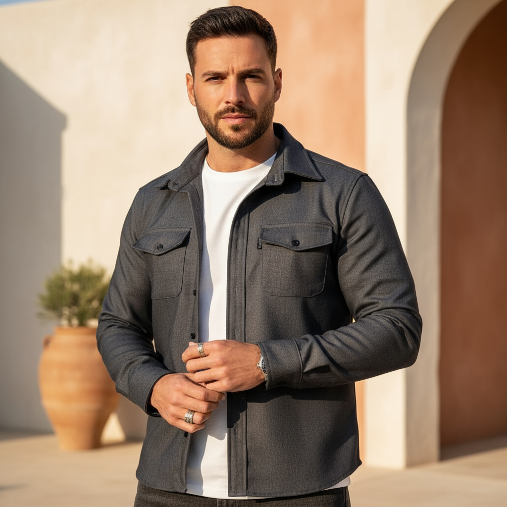 ALBA – Camisa de Hombre | Algodón de Alta Calidad, Ajuste Regular 6