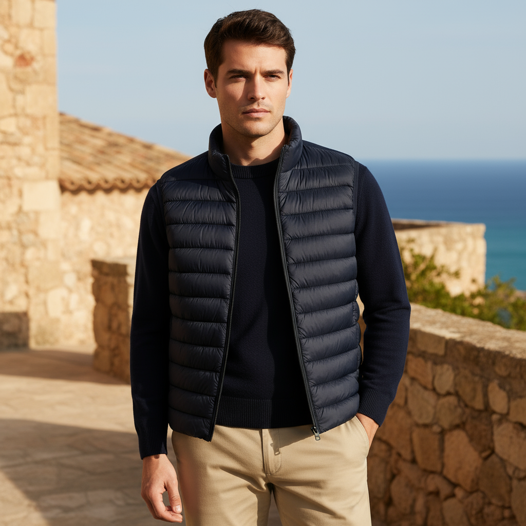 ALBA – Chaleco Hombre | Acolchado Ligero, Estilo Moderno 6