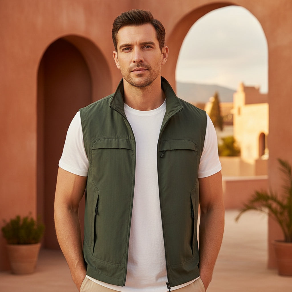 ALBA – Chaleco Running Hombre | Ligero, Transpirable, Diseño Sin Mangas 4