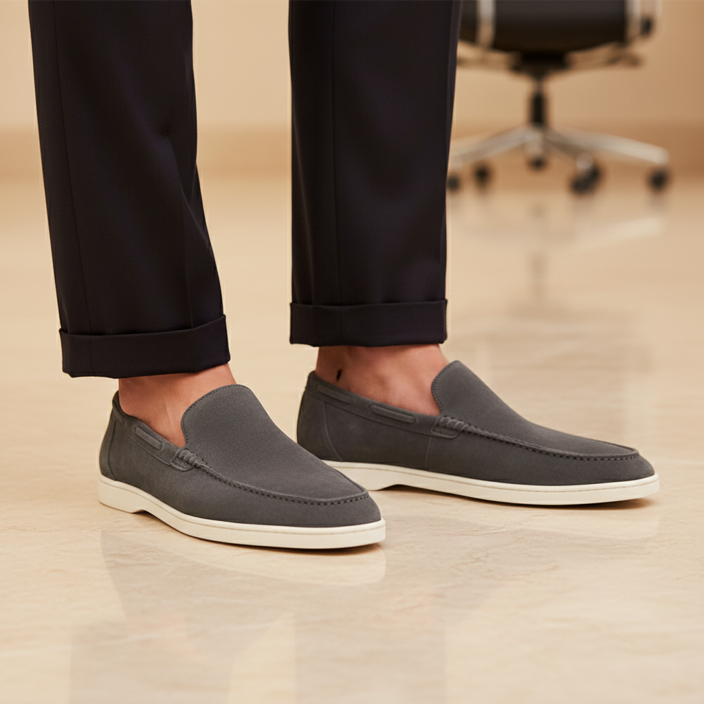 Alba Paloma - Herren Mocasín | Gamuza Softey, Antideslizante 4