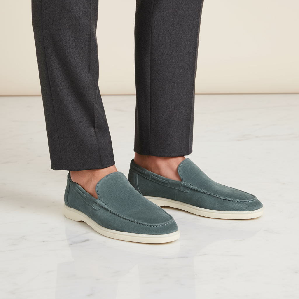 Alba Paloma - Herren Mocasín | Gamuza Softey, Antideslizante 5