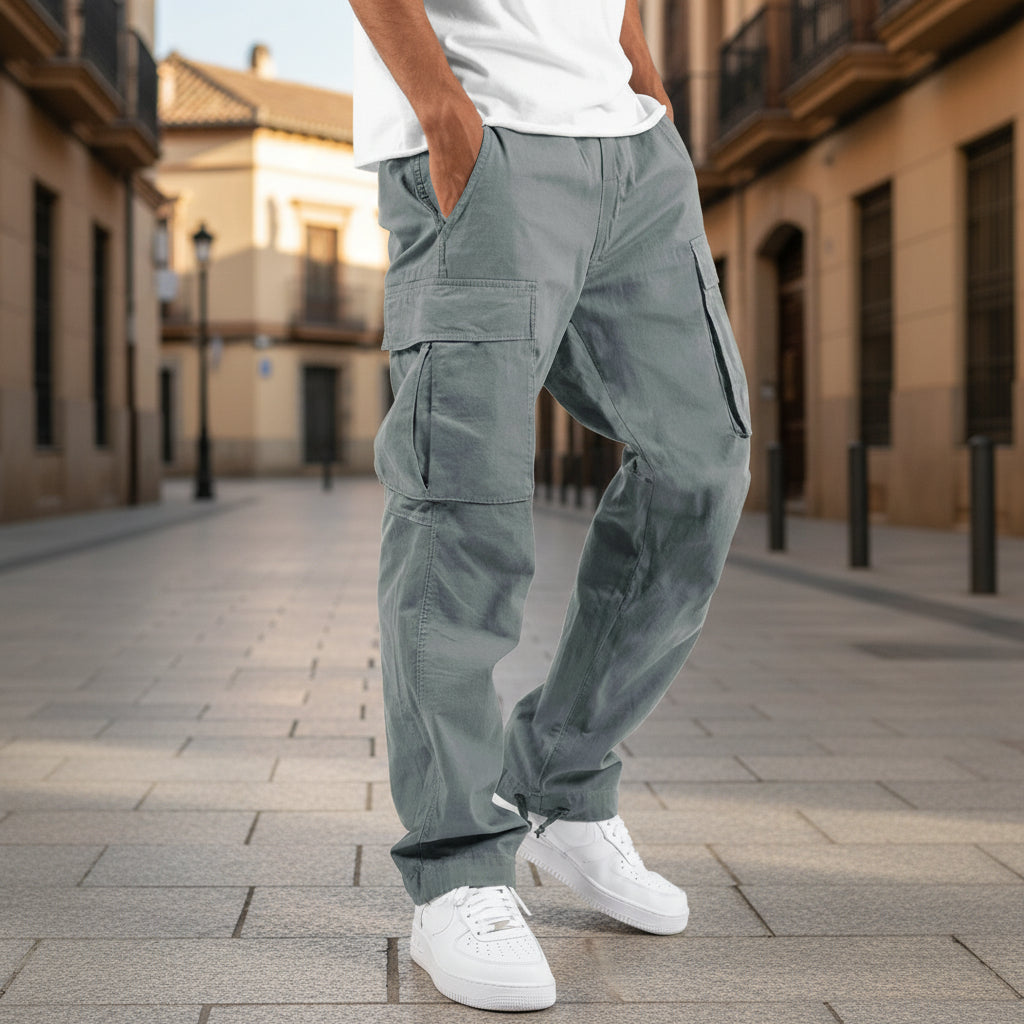 Alba Paloma - Herren Pantalón Cargo | Diseño funcional, Comodidad 10