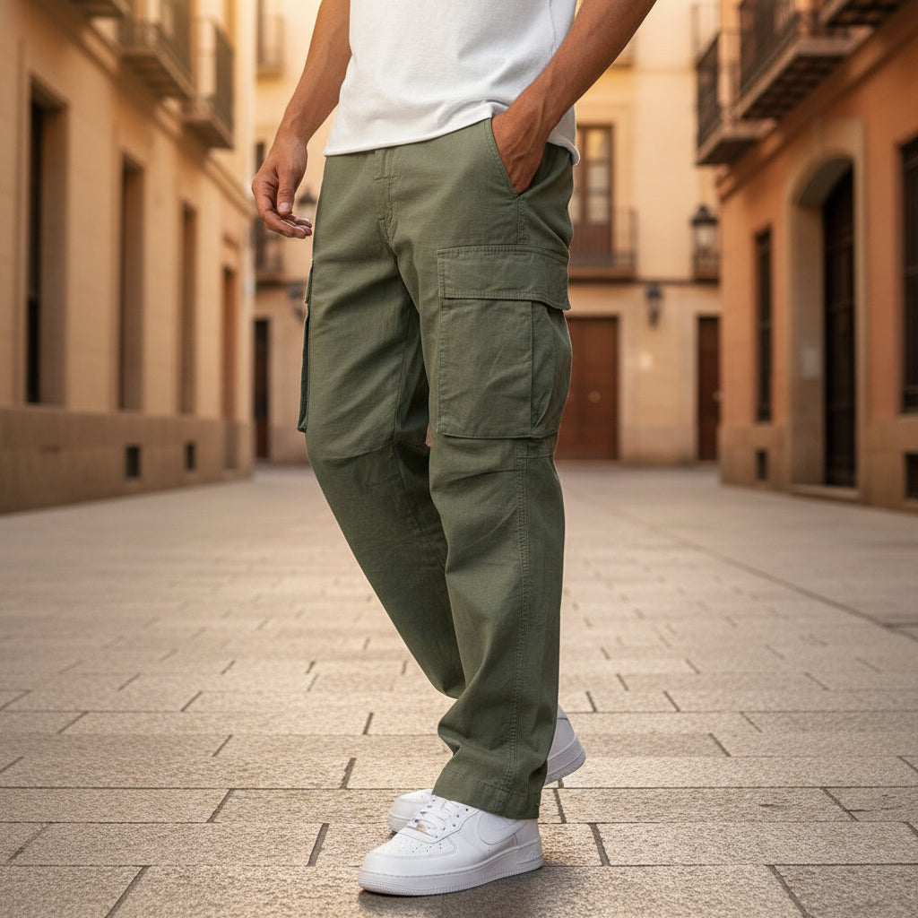 Alba Paloma - Herren Pantalón Cargo | Diseño funcional, Comodidad 11
